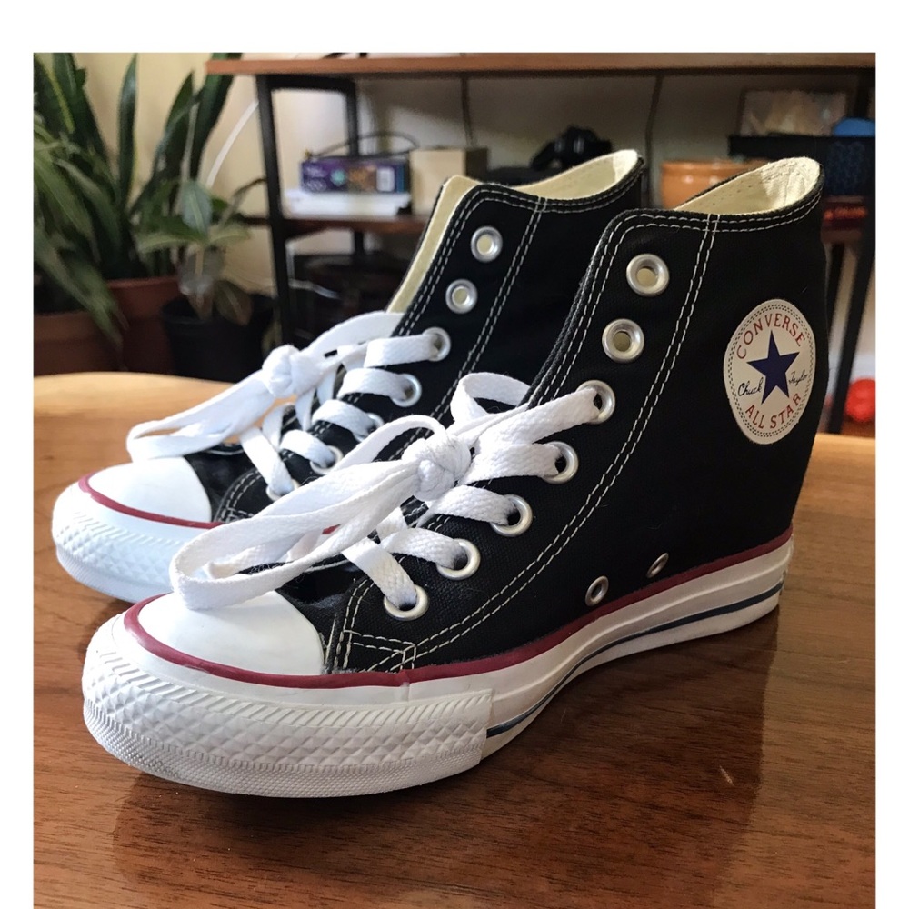Converse wedge sneakers